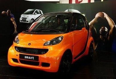 Fortwo 52kw mhd 敞篷 燃橙版 2011款