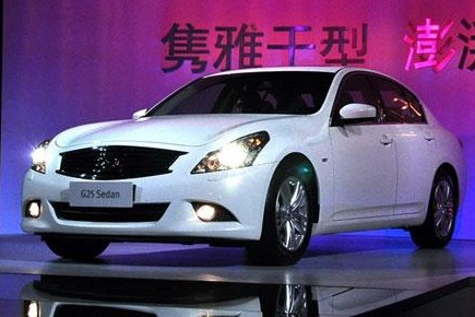 英菲尼迪G 25 Sedan 运动版 2010款