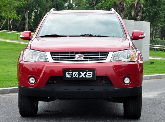 陆风 X8 2.4L 手动 豪华双气囊型 两驱 汽油 2012款