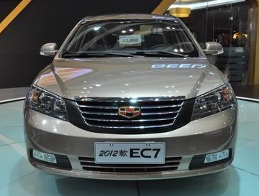 帝豪 EC7 1.8L 手动 舒适型 2012款