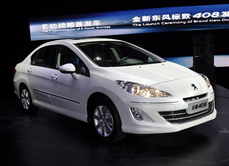 东风标致 408 2.0L 手动 豪华版 2013款