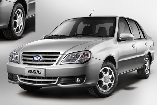 天津一汽 夏利N3 1.0L 手动 三厢 基本型 2012款